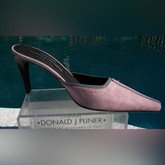 Donald J. Pliner Shoes - Donald J. Pliner Couture “Lucky” Reflective Mules